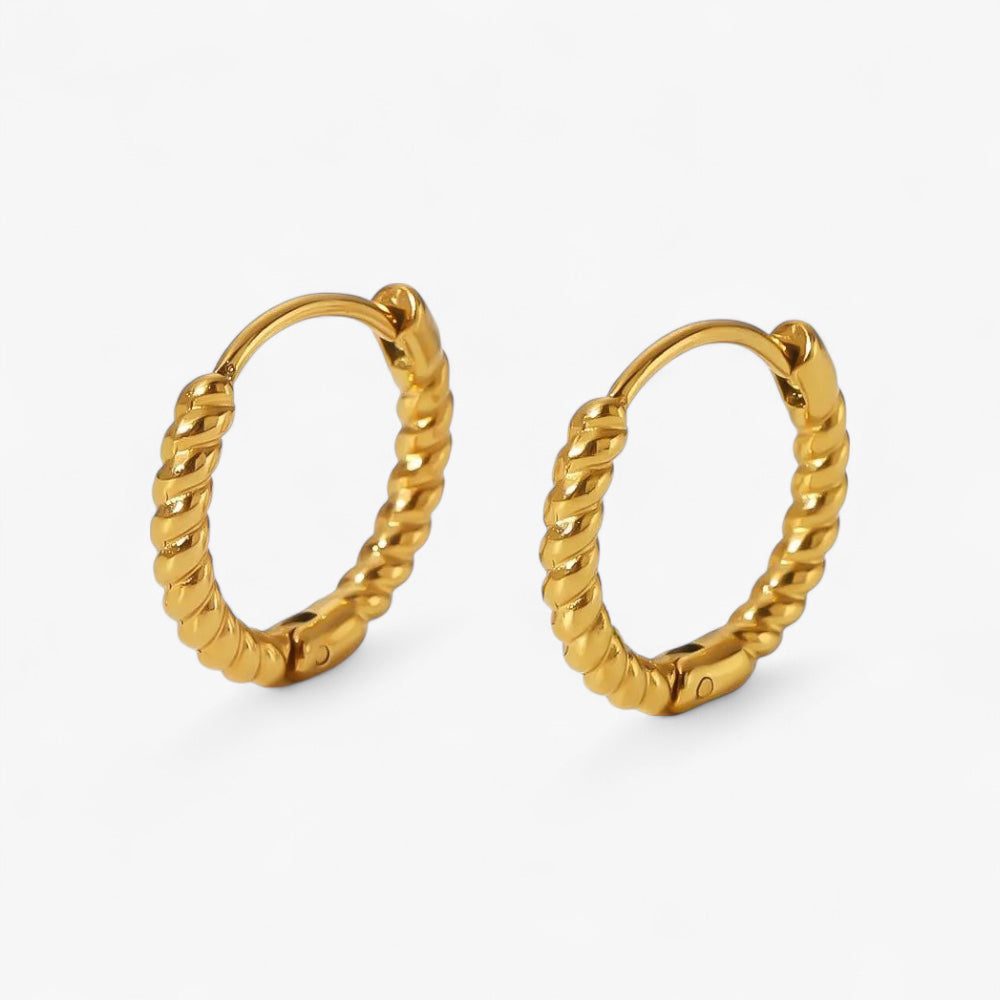 Gold Twisted Huggies