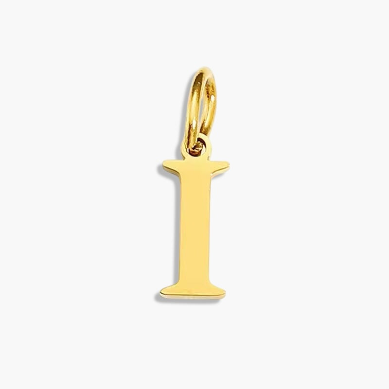 Gold Initial Charm