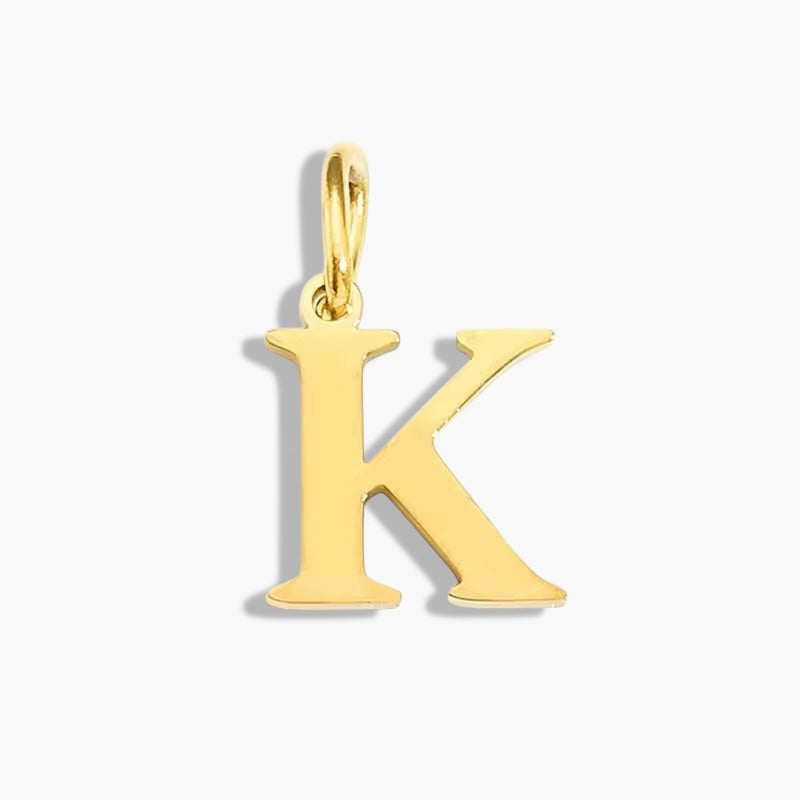 Gold Initial Charm