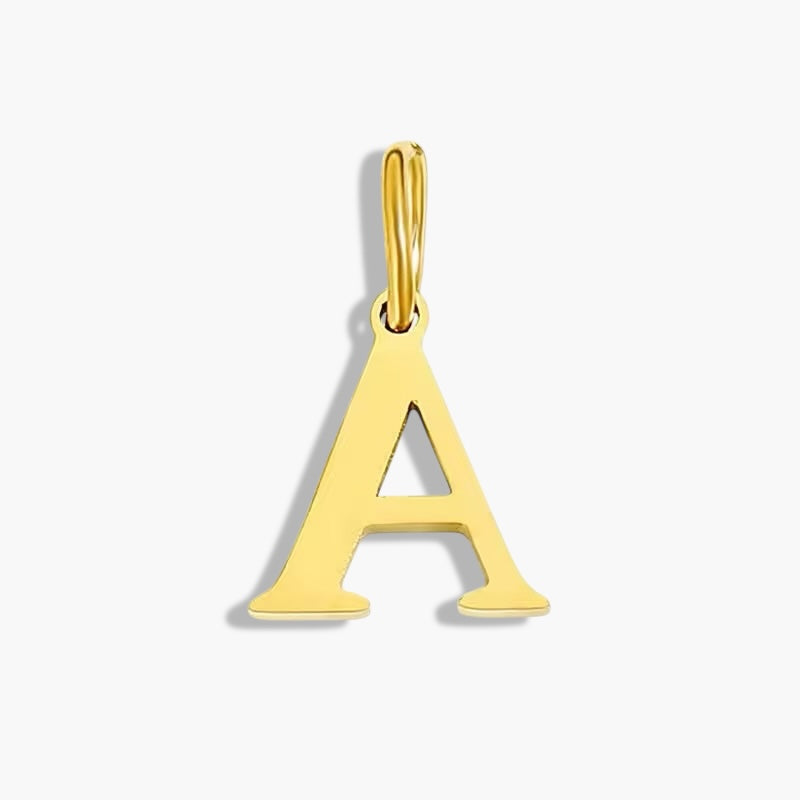Gold Initial Charm