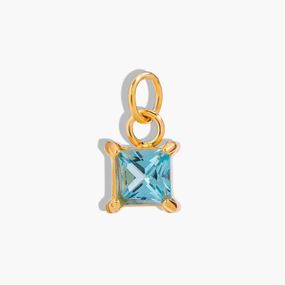 Gold Petite Birthstone Charm
