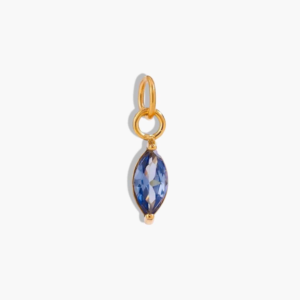 Gold Petite Birthstone Charm