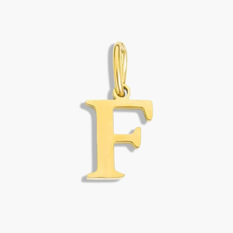 Gold Initial Charm