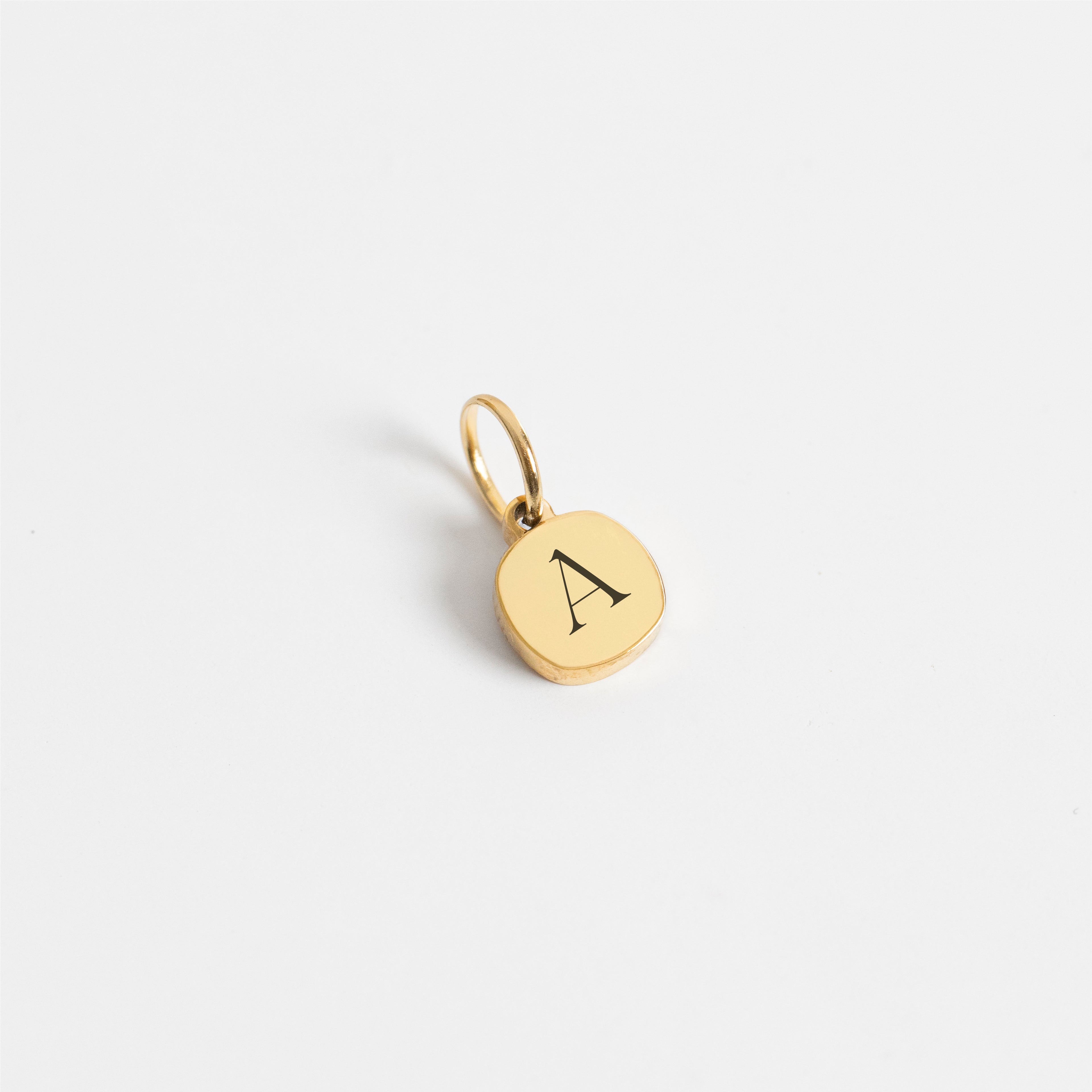 Gold Petite Initial Charm