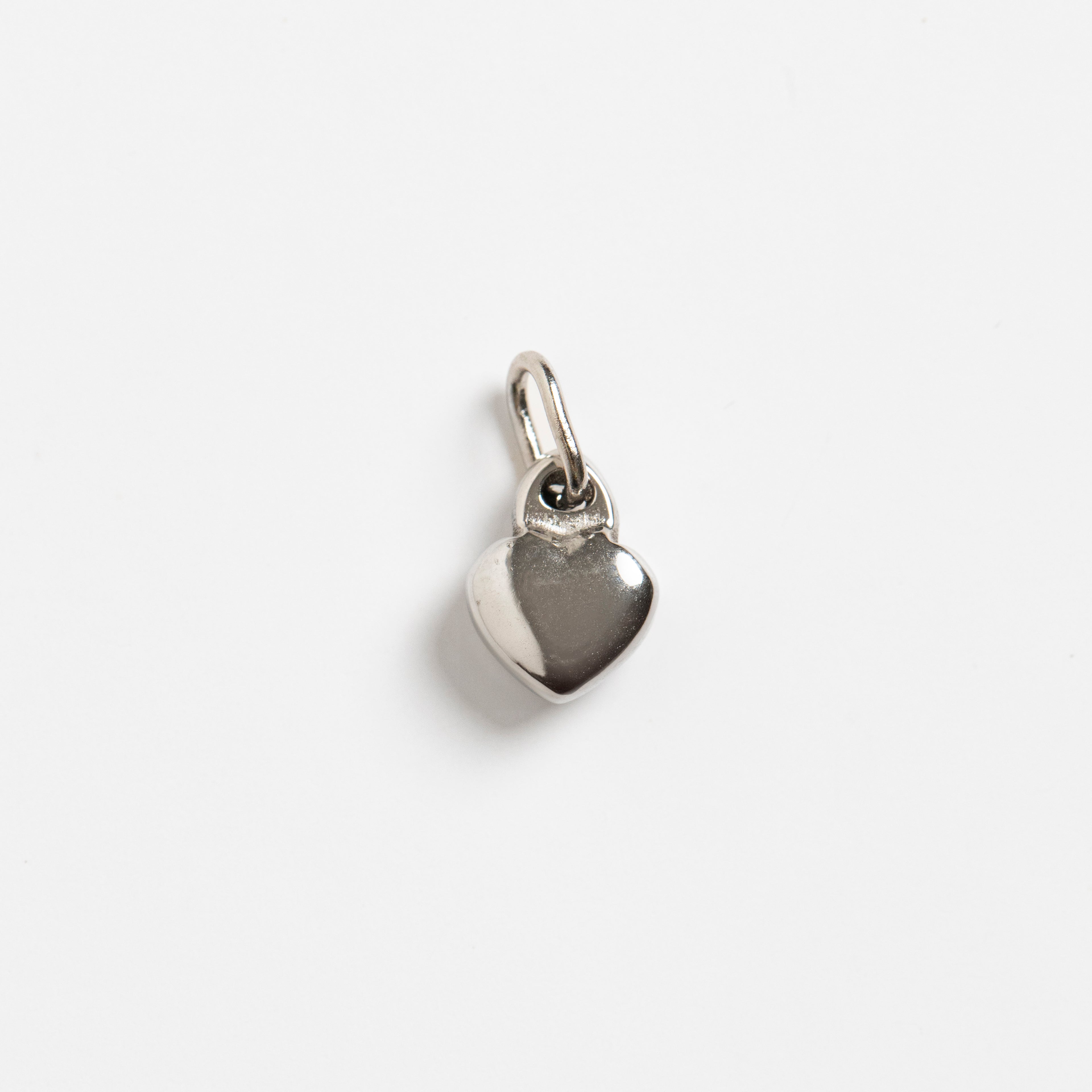 Silver Petite Heart Charm