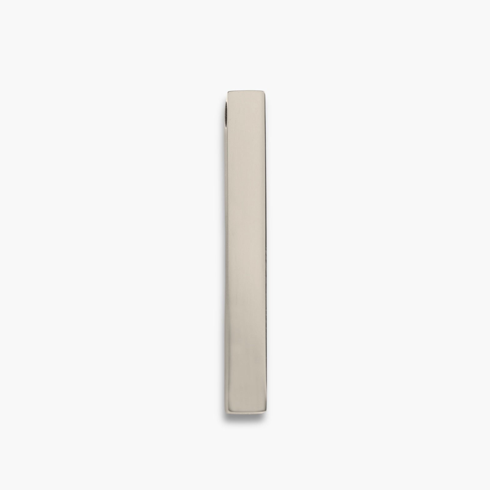 Silver Vertical Bar Pendant