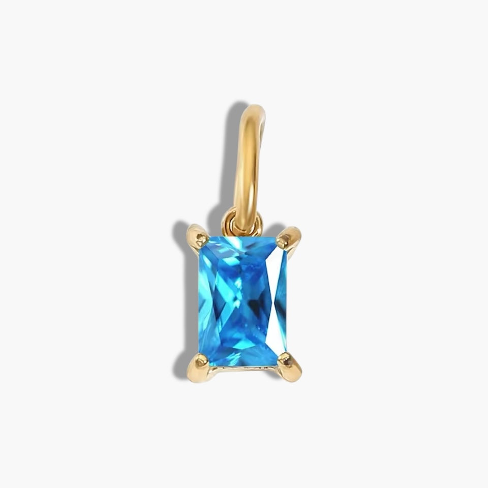 Gold Birthstone Charm