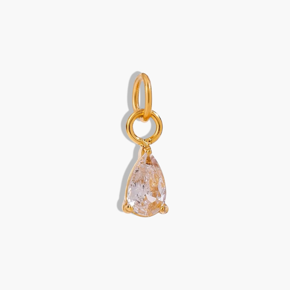Gold Petite Birthstone Charm