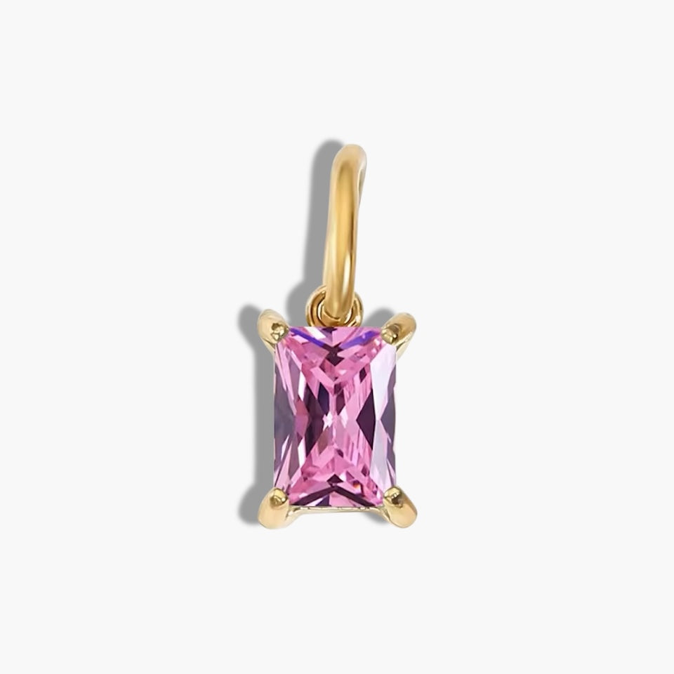 Gold Birthstone Charm