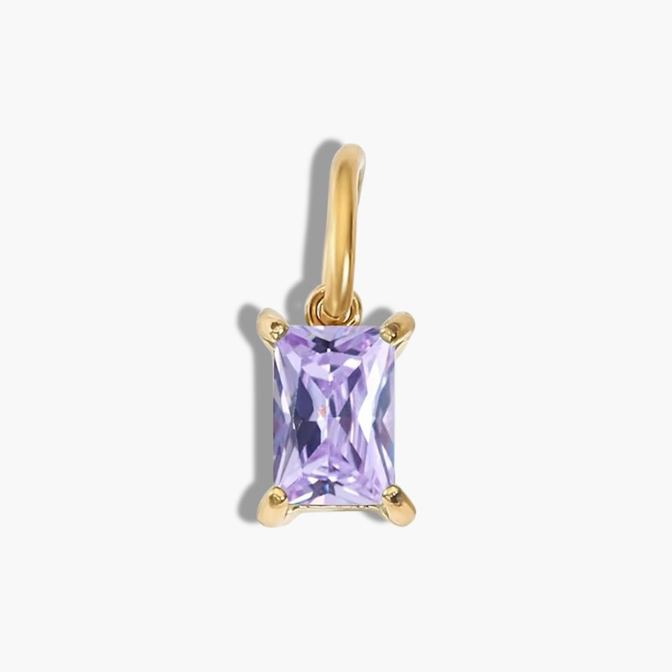 Gold Birthstone Charm
