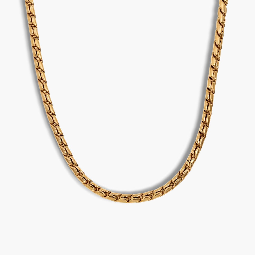 Gold Twist Necklace