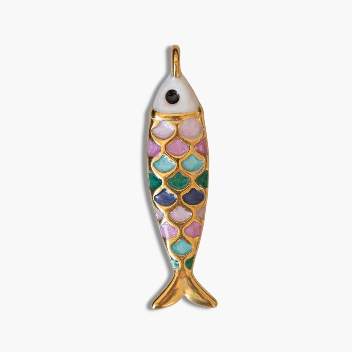 Pastel Fish Charm