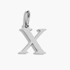 Silver Initial Charm