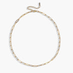 Gold Paperclip Necklace