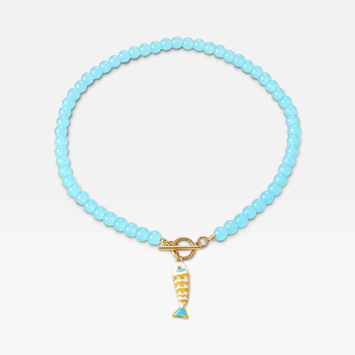 Amalfi Fish Charm Necklace