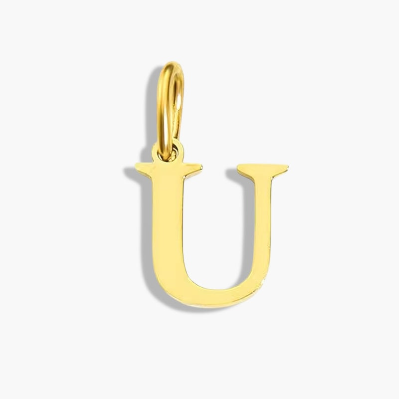 Gold Initial Charm