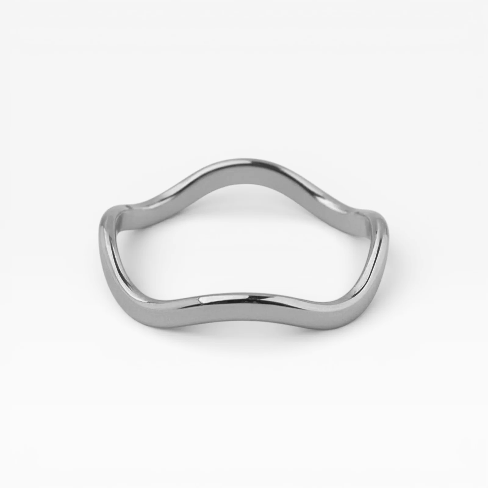 Silver Wavy Ring