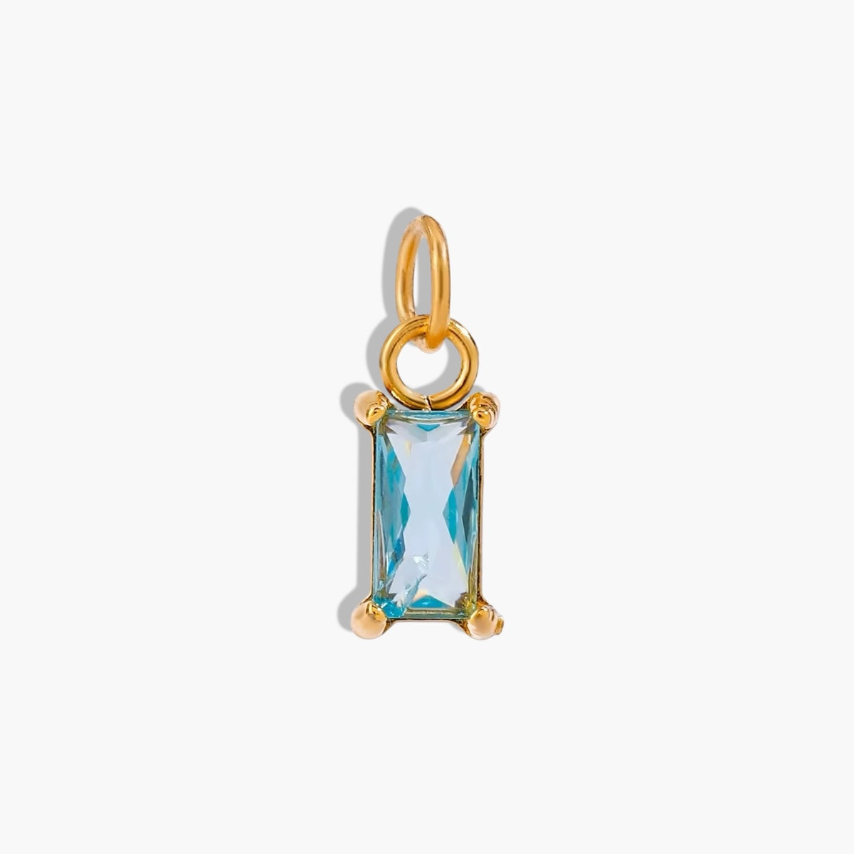 Gold Petite Birthstone Charm