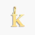 Gold Initial Charm