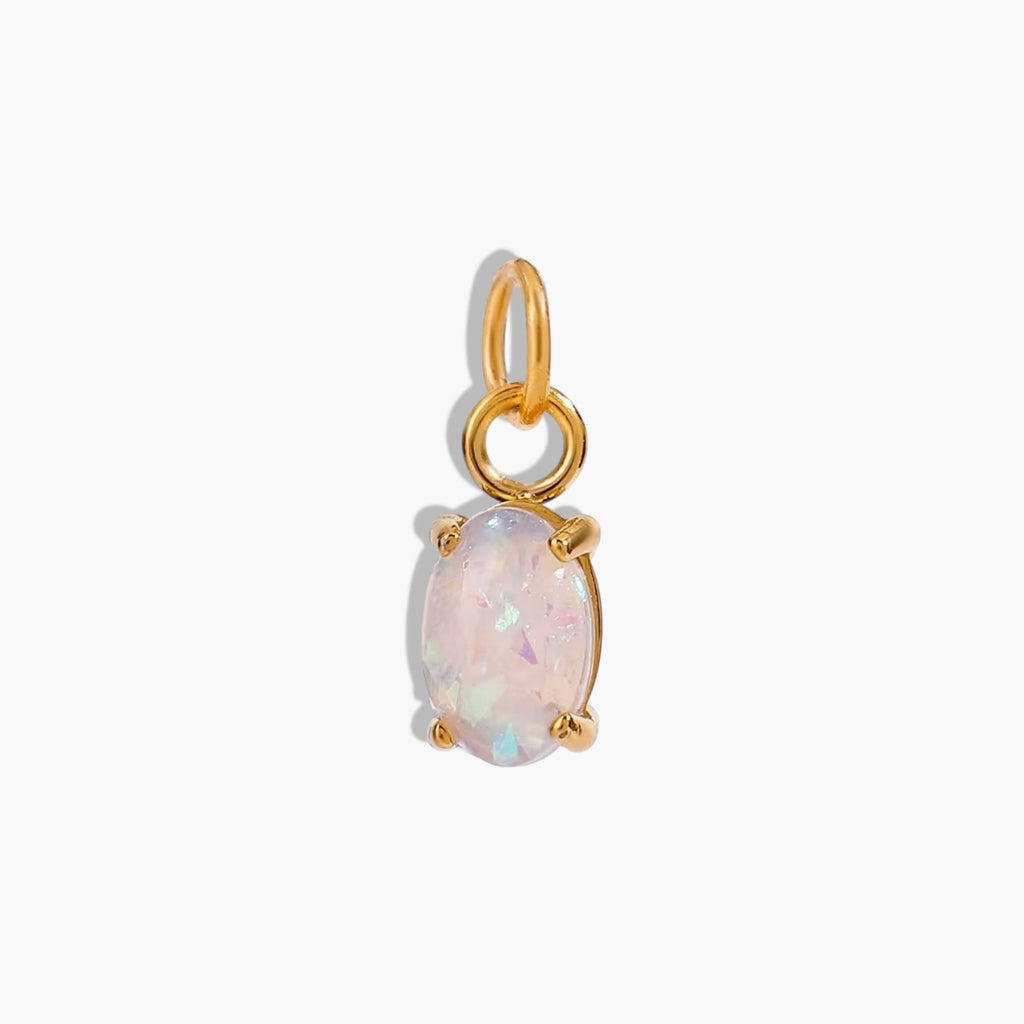 Gold Petite Birthstone Charm