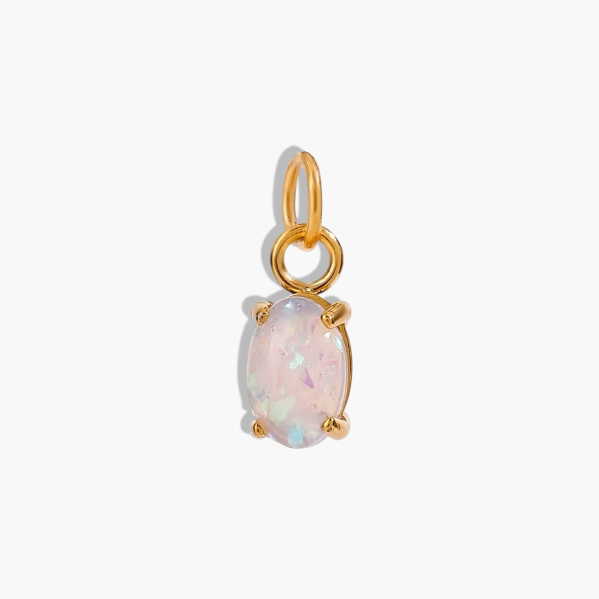 Gold Petite Birthstone Charm