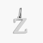 Silver Initial Charm