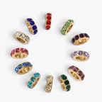 Birthstone Spacer Charm