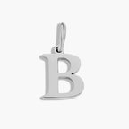 Silver Initial Charm