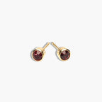 Gold Birthstone Studs