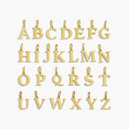 Gold Initial Charm