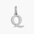 Silver Initial Charm