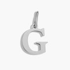 Silver Initial Charm