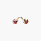 Gold Birthstone Studs