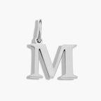 Silver Initial Charm