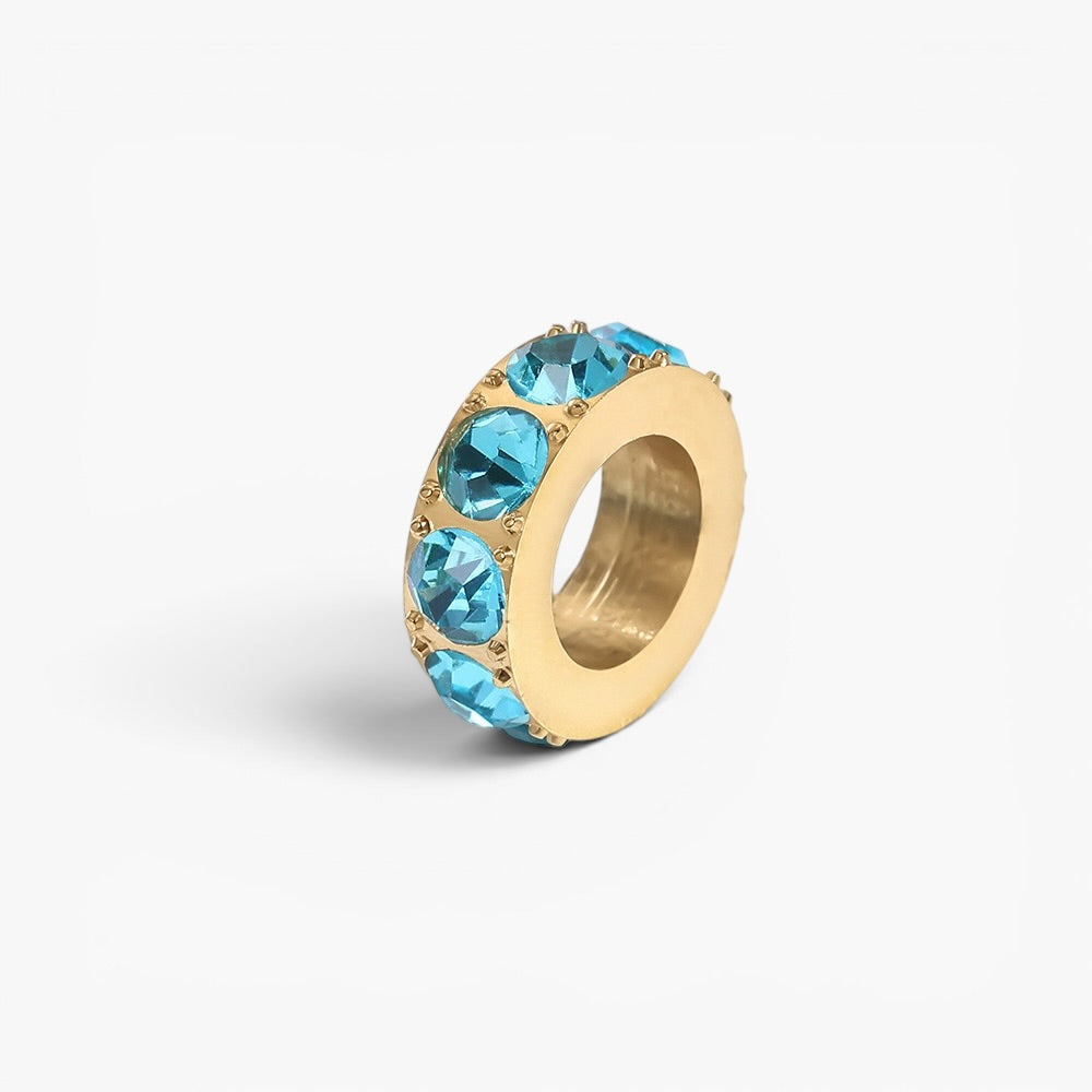 Birthstone Spacer Charm