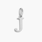 Silver Initial Charm