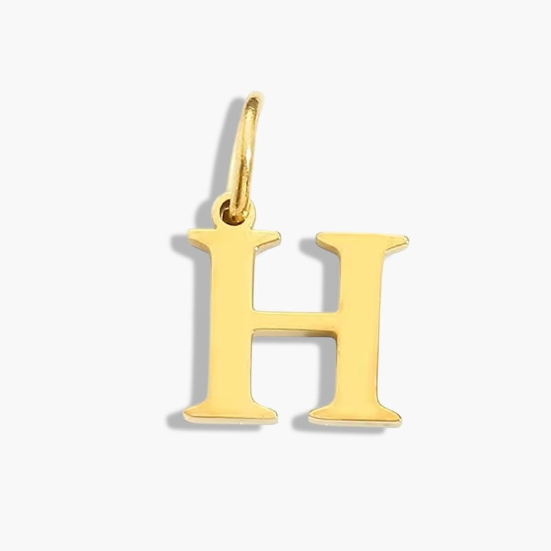 Gold Initial Charm