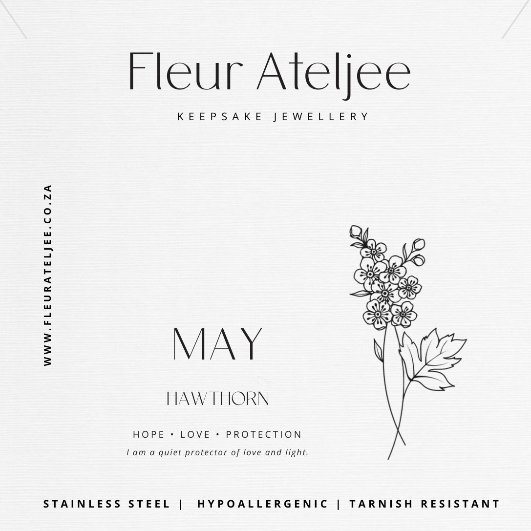 Birth Flower Meaning Jewellery Card