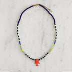 Soli Fish Beaded Necklace