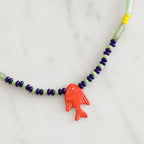 Soli Fish Beaded Necklace