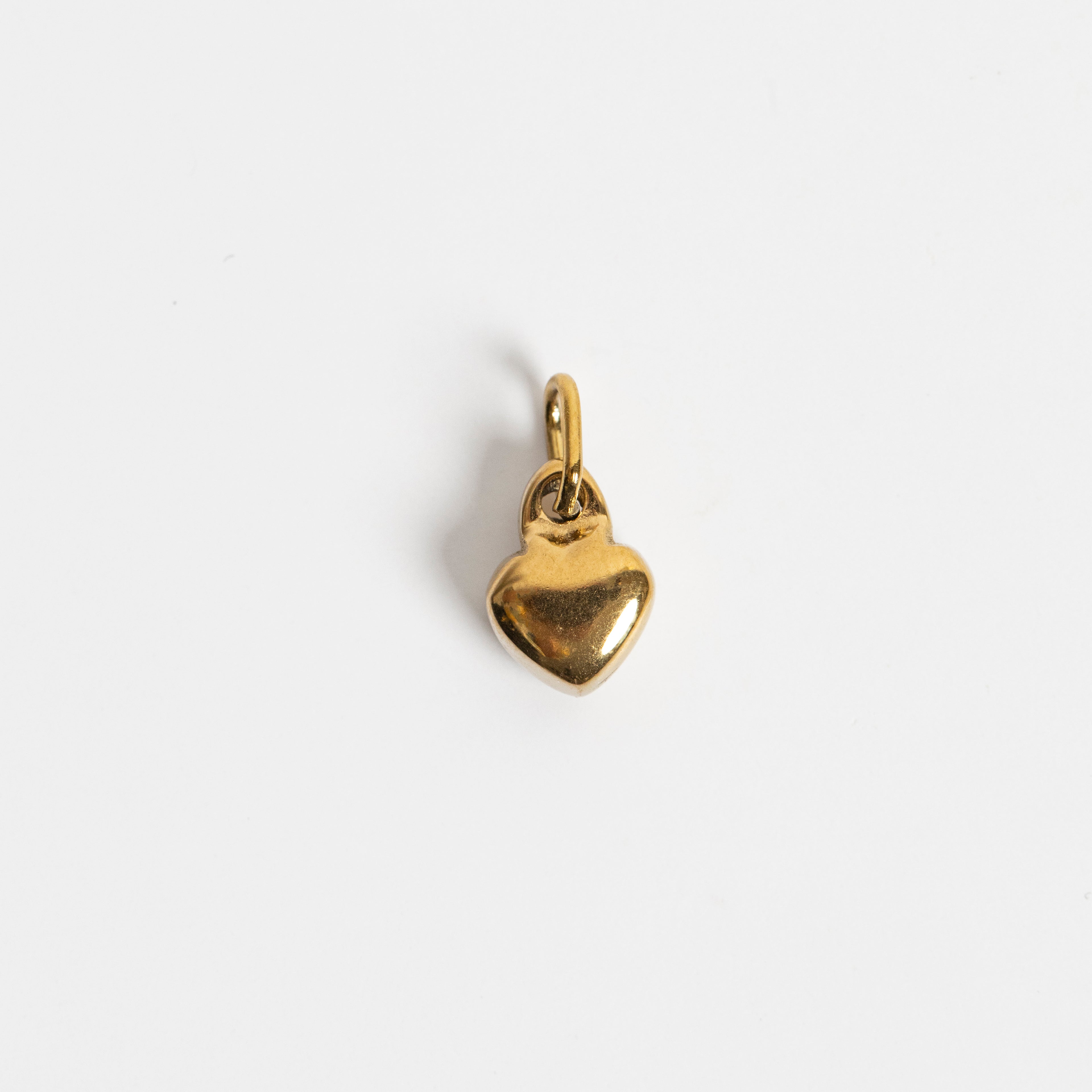 Gold Petite Heart Charm