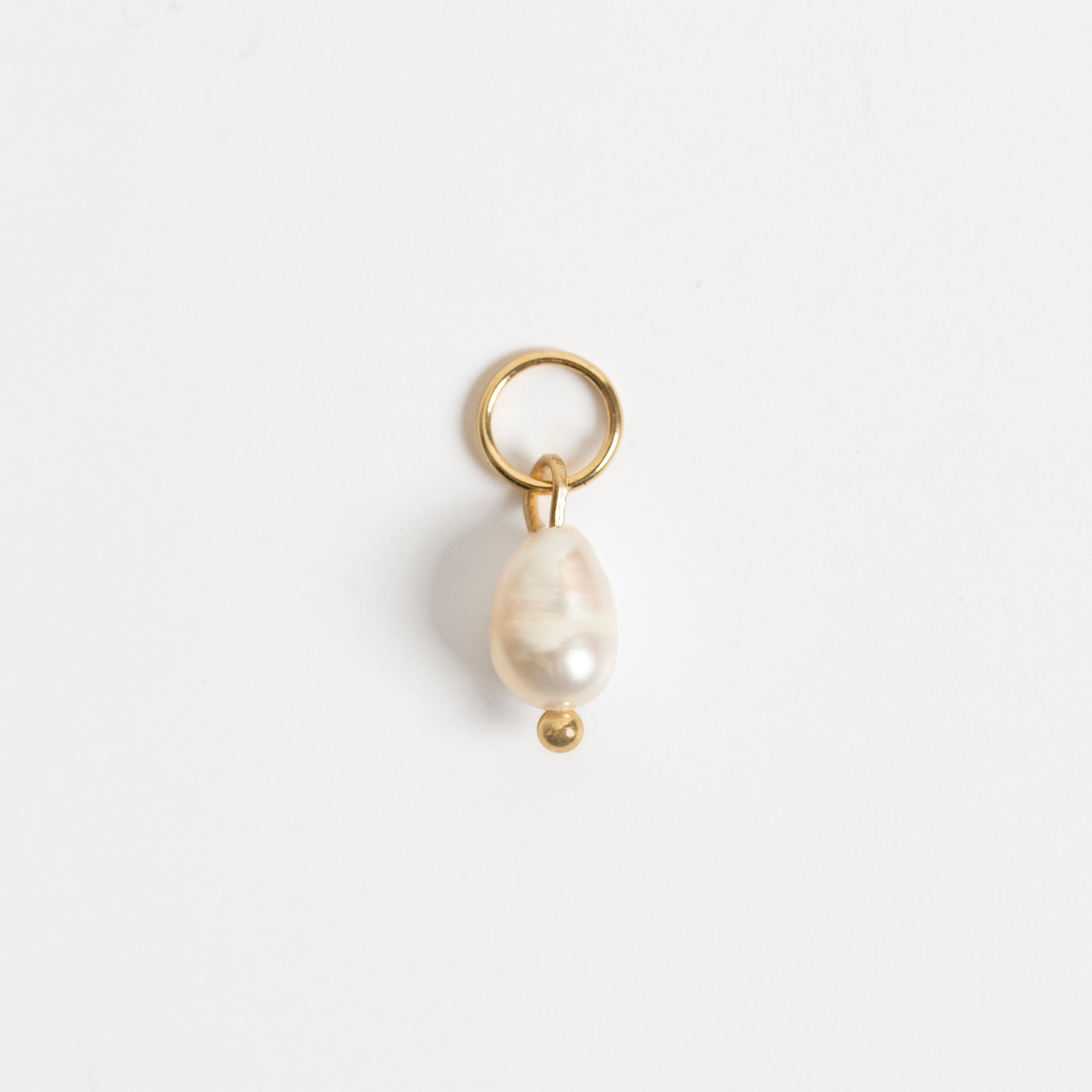 Gold Petite Freshwater Pearl Charm