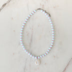 Sky & Candy Crystal Beaded Necklace