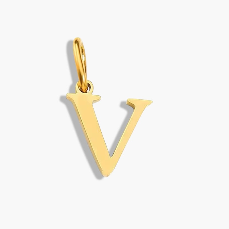Gold Initial Charm