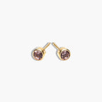 Gold Birthstone Studs