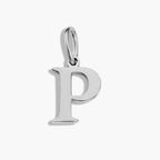 Silver Initial Charm