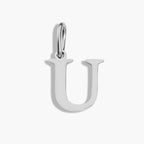 Silver Initial Charm