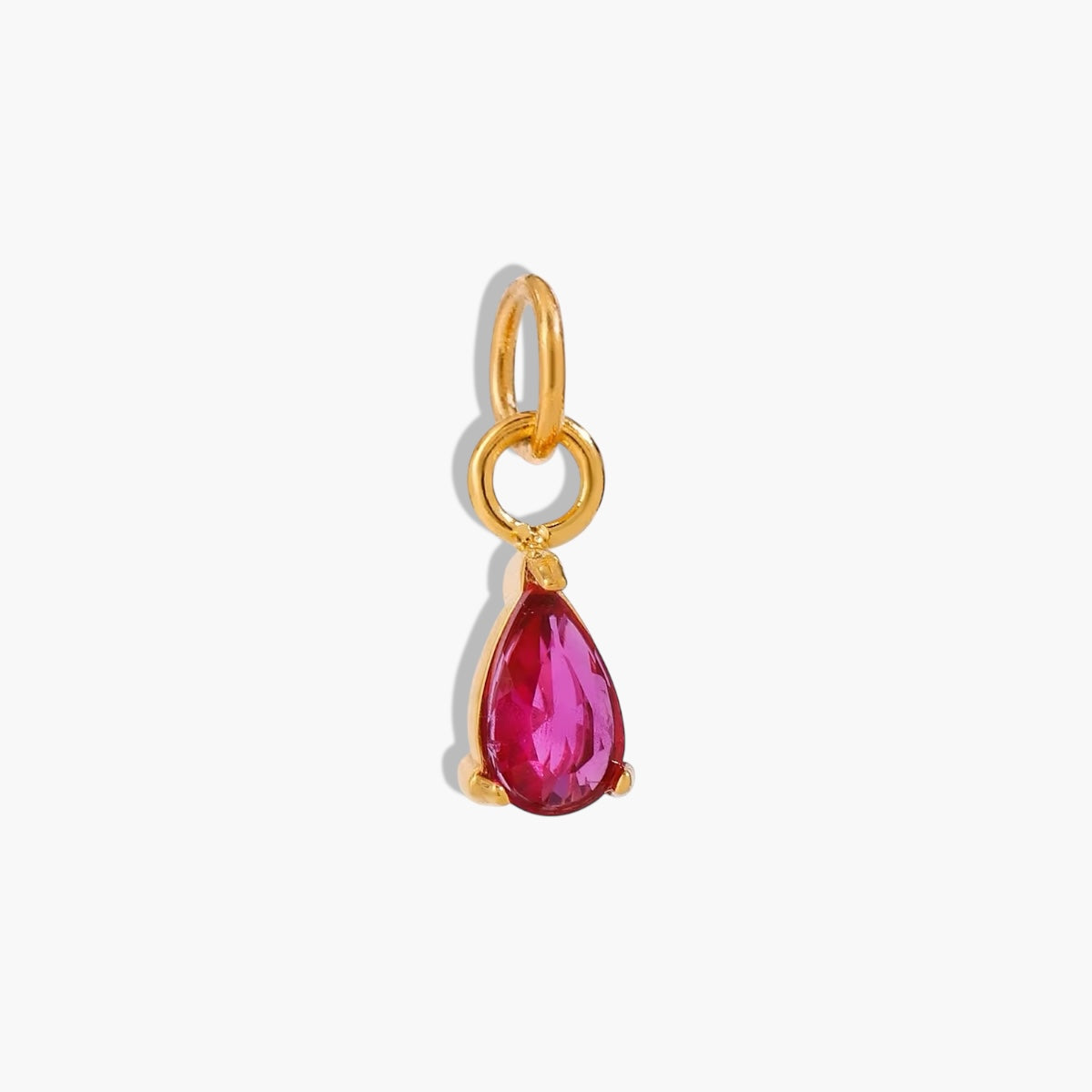 Gold Petite Birthstone Charm