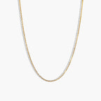 Gold Adjustable Fine Link Necklace