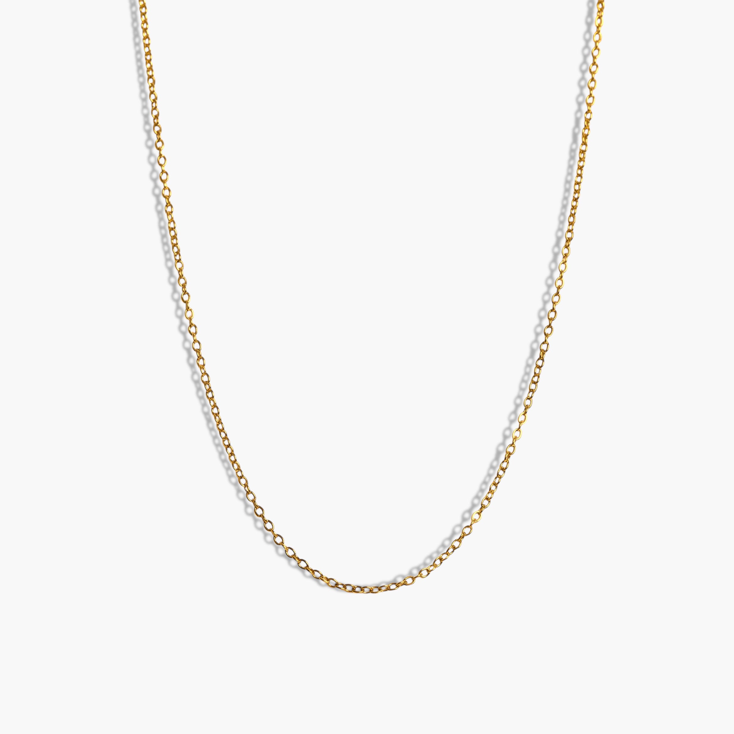 Gold Petite Link Necklace